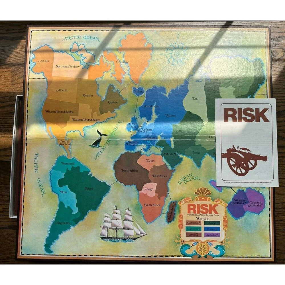 Parker Brothers 1980 risk